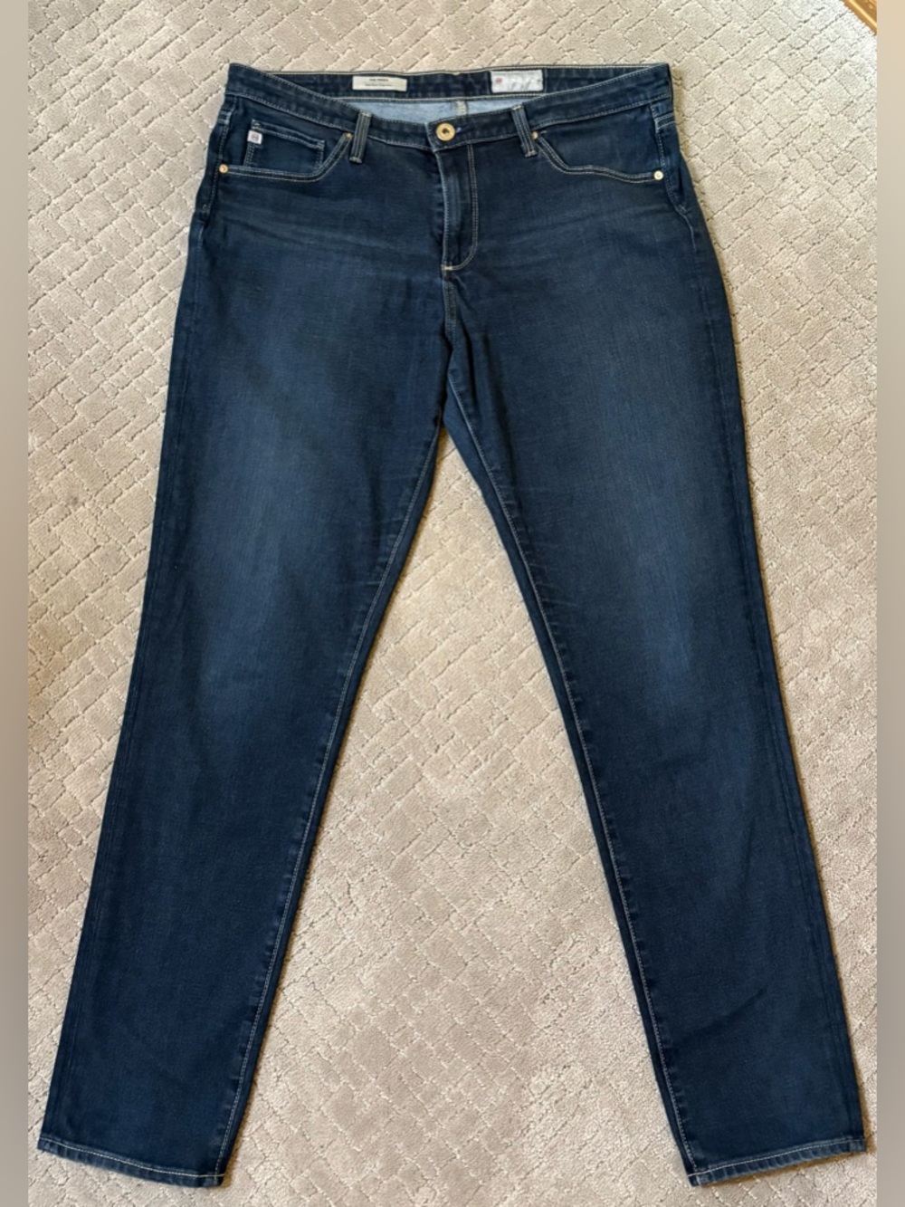 AG Adriano Goldschmied The Prima Mid-Rise Cigarette Contour 360 Stretch Jeans - Picture 3 of 10
